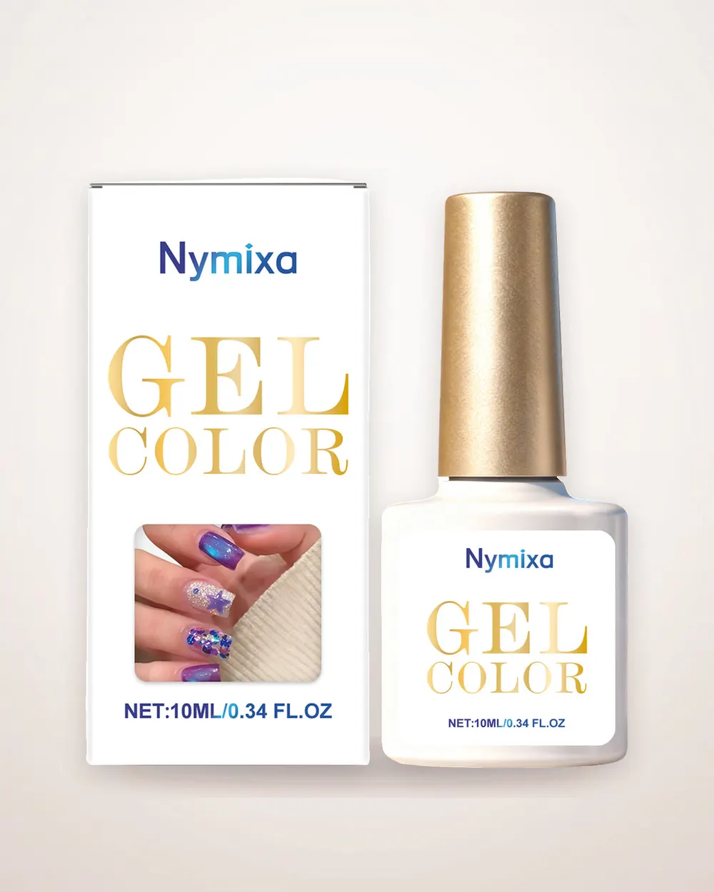 Blueberry Cat-Eye Gel Nail Polish
