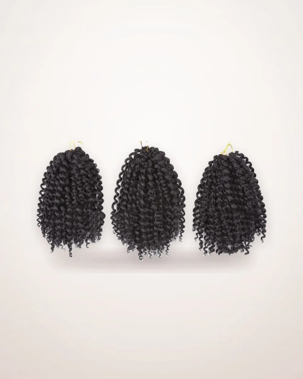 8-Inch Crochet Hair Extension Strips