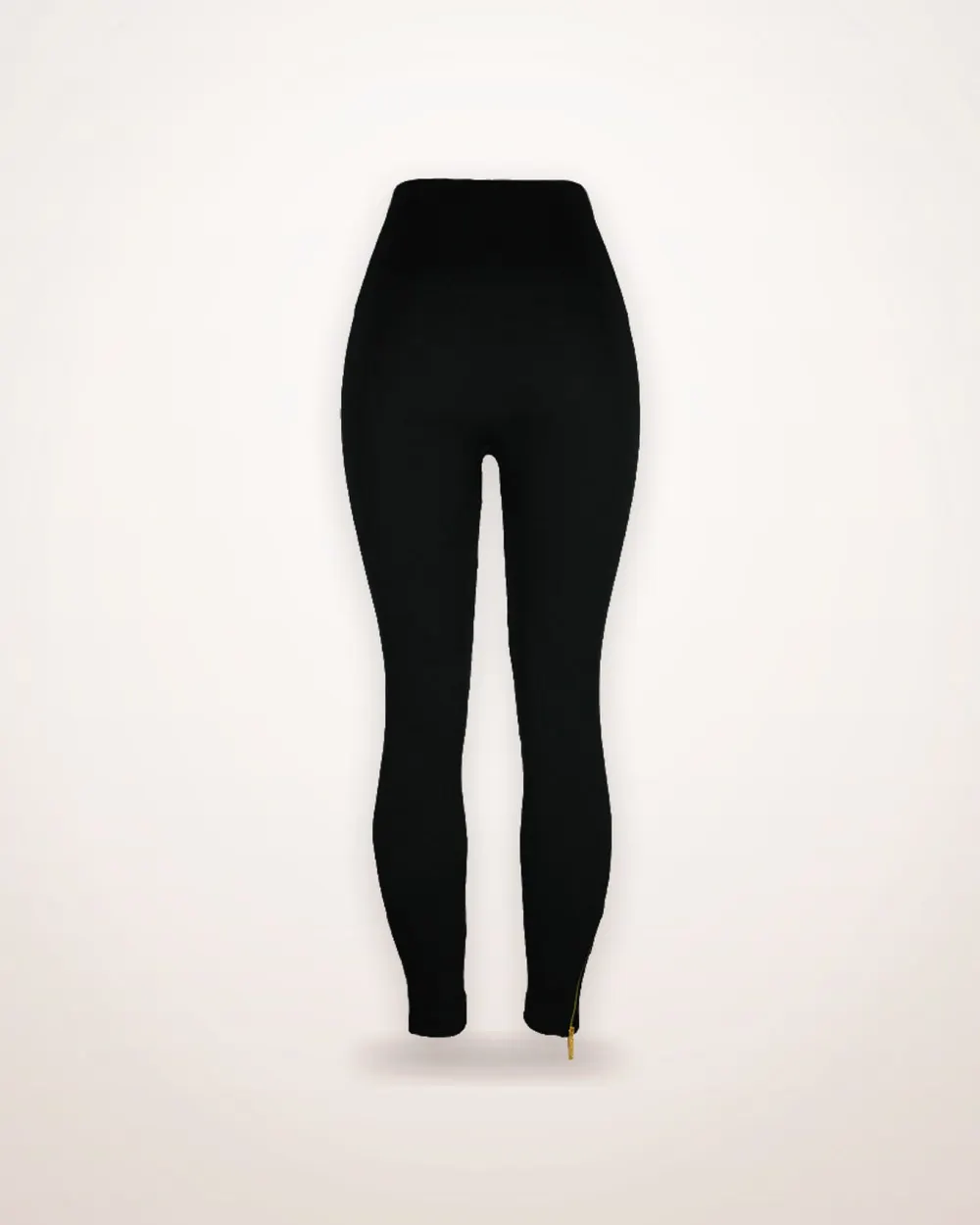 High-Rise Studded Cotton Blend Leggings