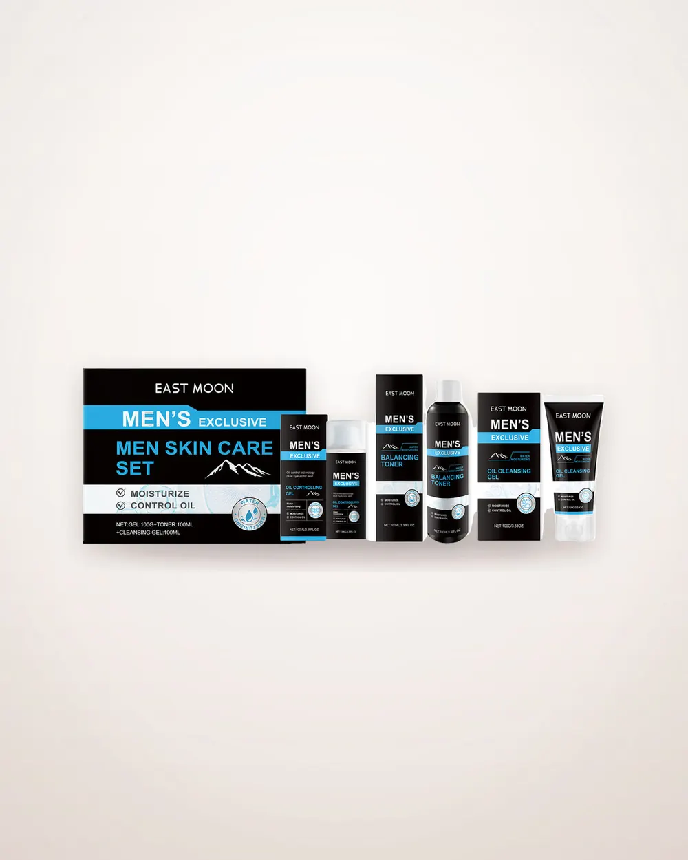 Oil Control Cleansing and Moisturizing Set