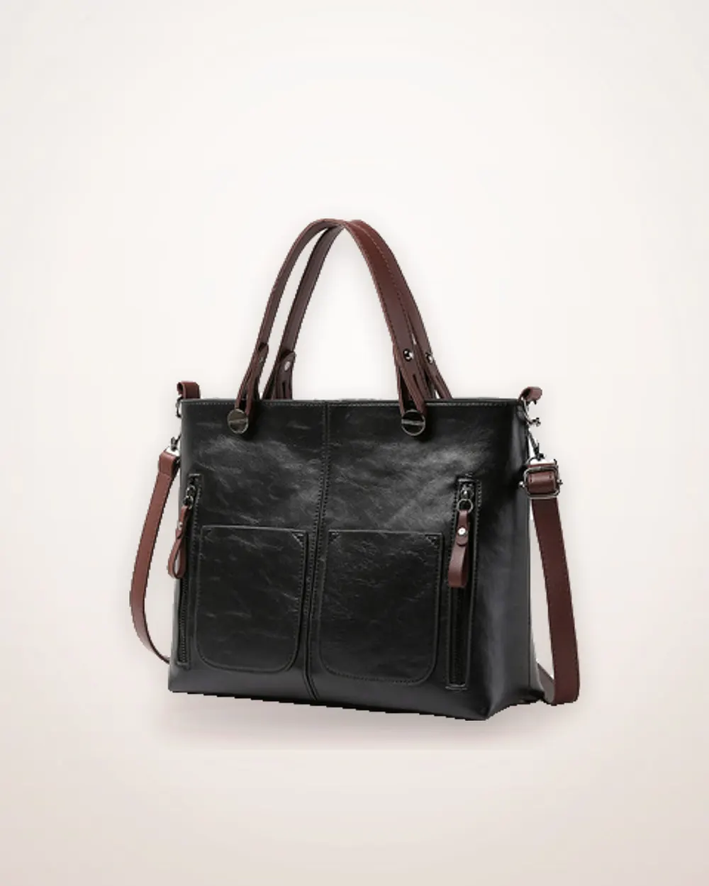Retro Large Capacity Crossbody Bag