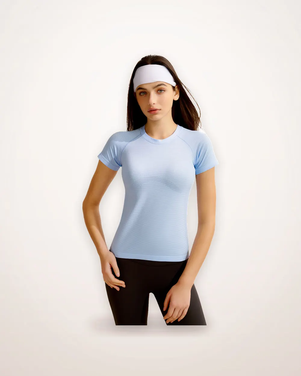Short-Sleeve Quick-Dry Yoga Top