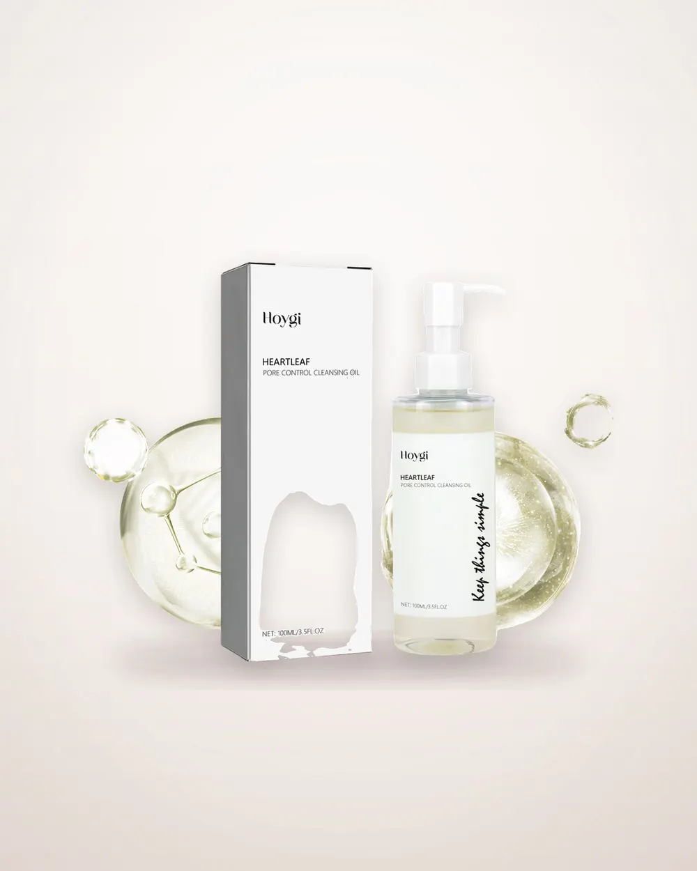 Cleansing Oil with Olive and Houttuynia