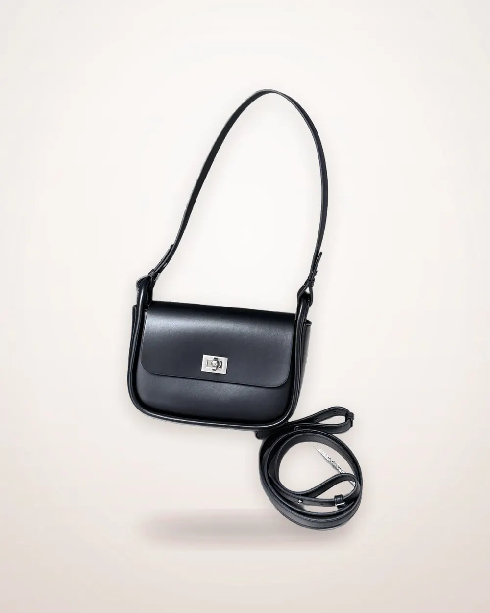 Minimalist Cowhide Shoulder and Crossbody Bag