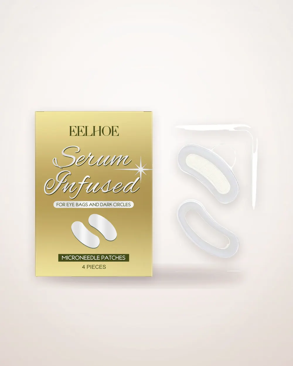 Moisturizing Eye Mask Patches, 4 Pieces