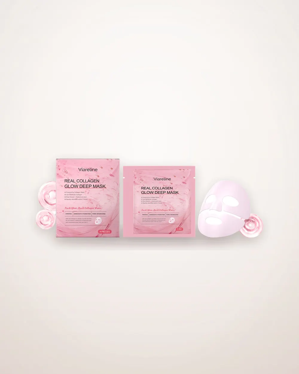 Collagen Hydrating Face Mask Set