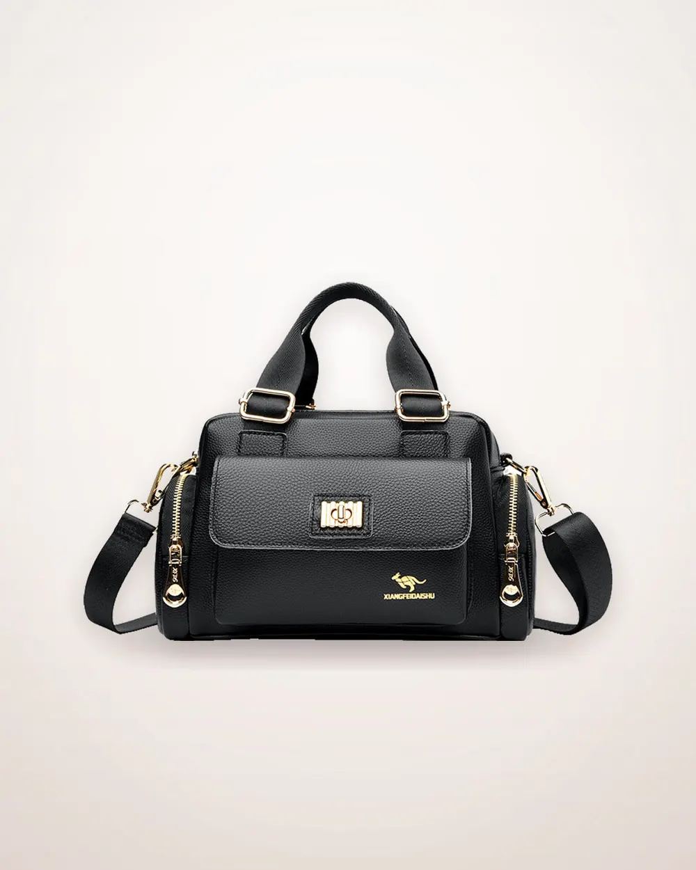 Retro Cylindrical Soft PU Crossbody Bag