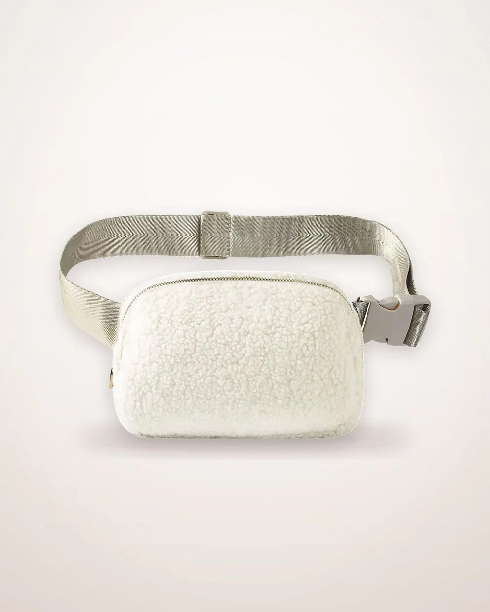 Embossed Woven Belt Bag