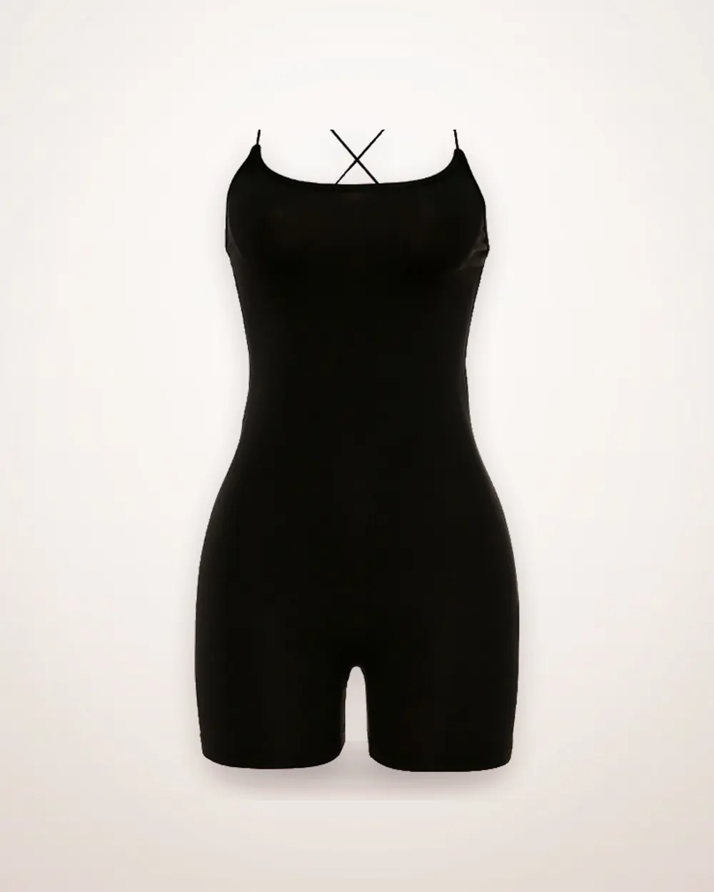 Backless Slim-Fit Bodysuit