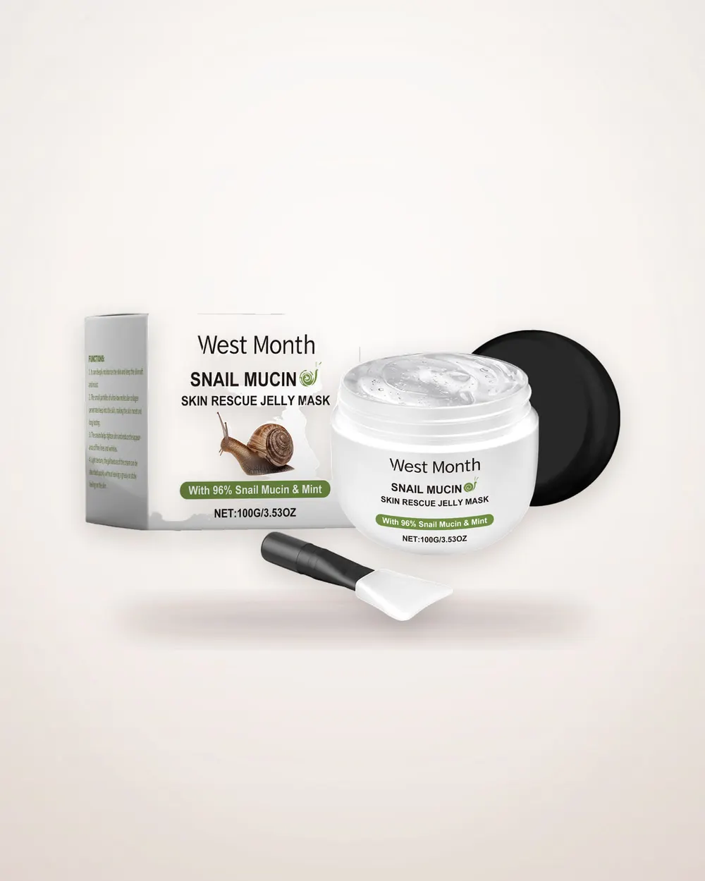 Snail Jelly Hydrating Face Mask