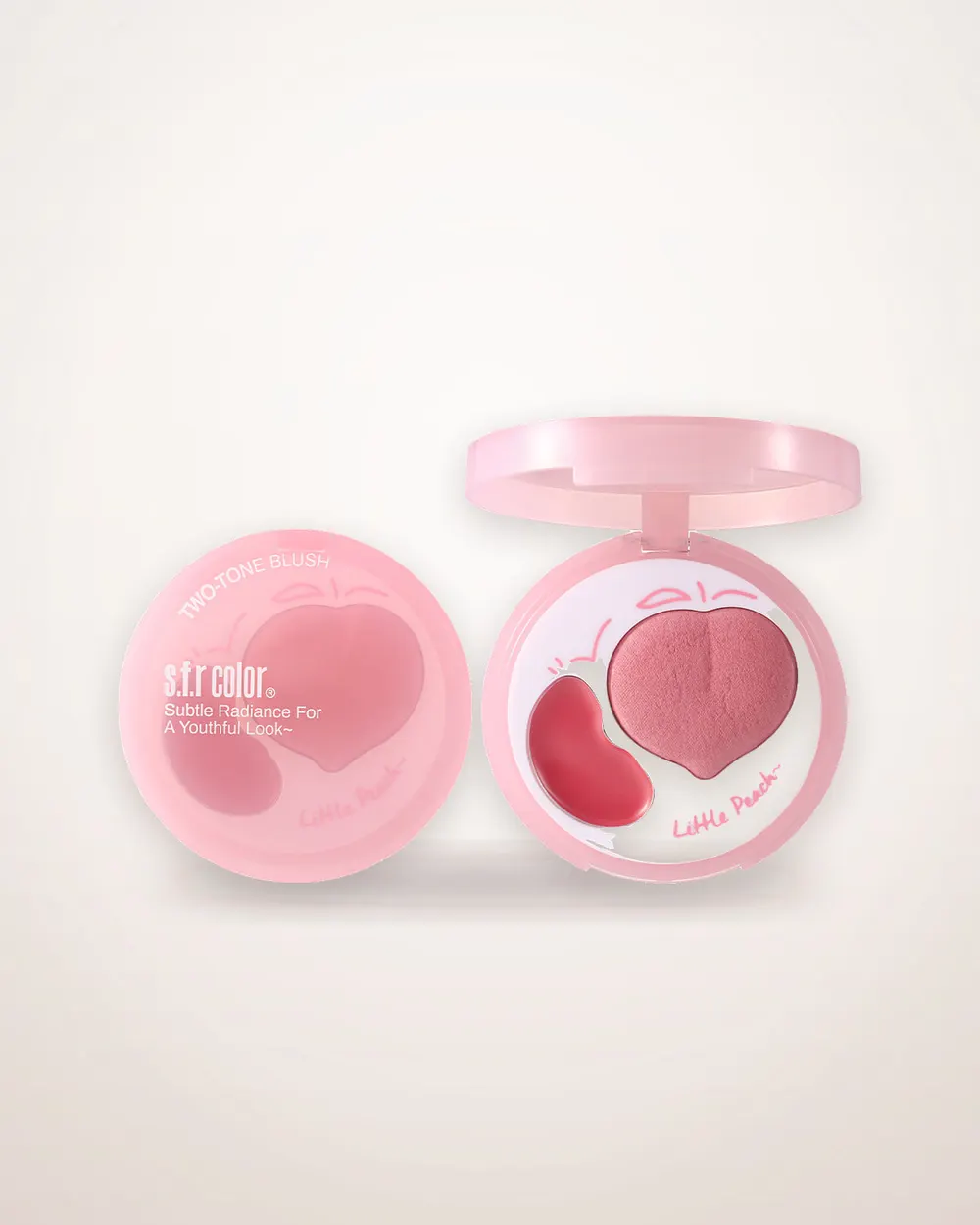 Heart-Shaped Cream-to-Powder Blush