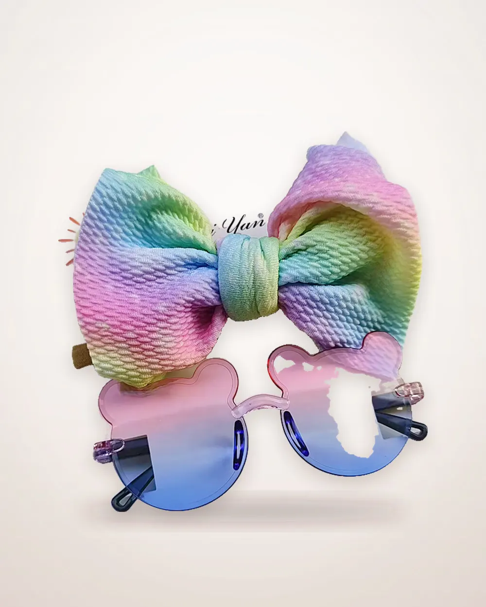 Kids Sunglasses and Fruit-Print Hairband Set