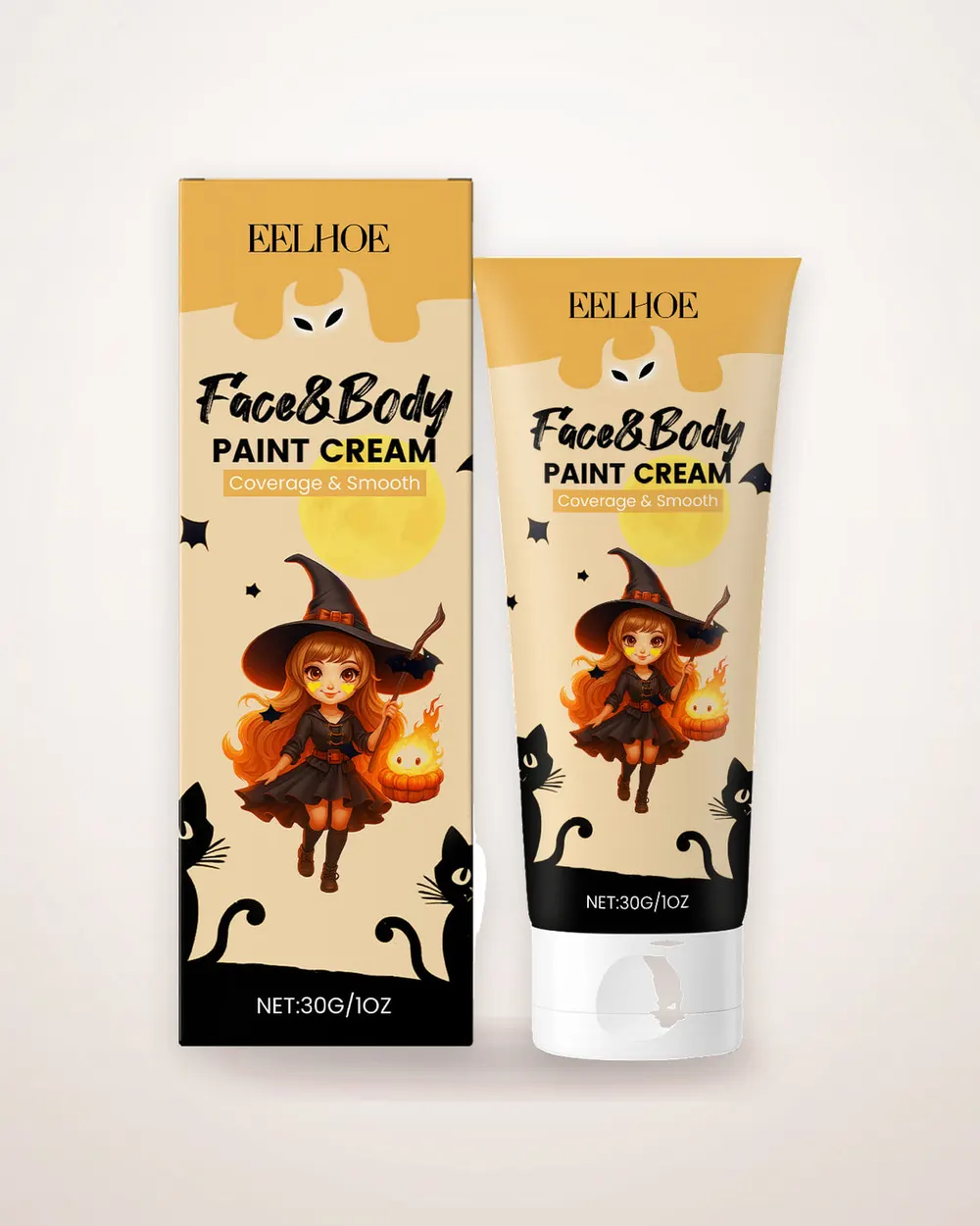High-Pigment Face and Body Paint Cream