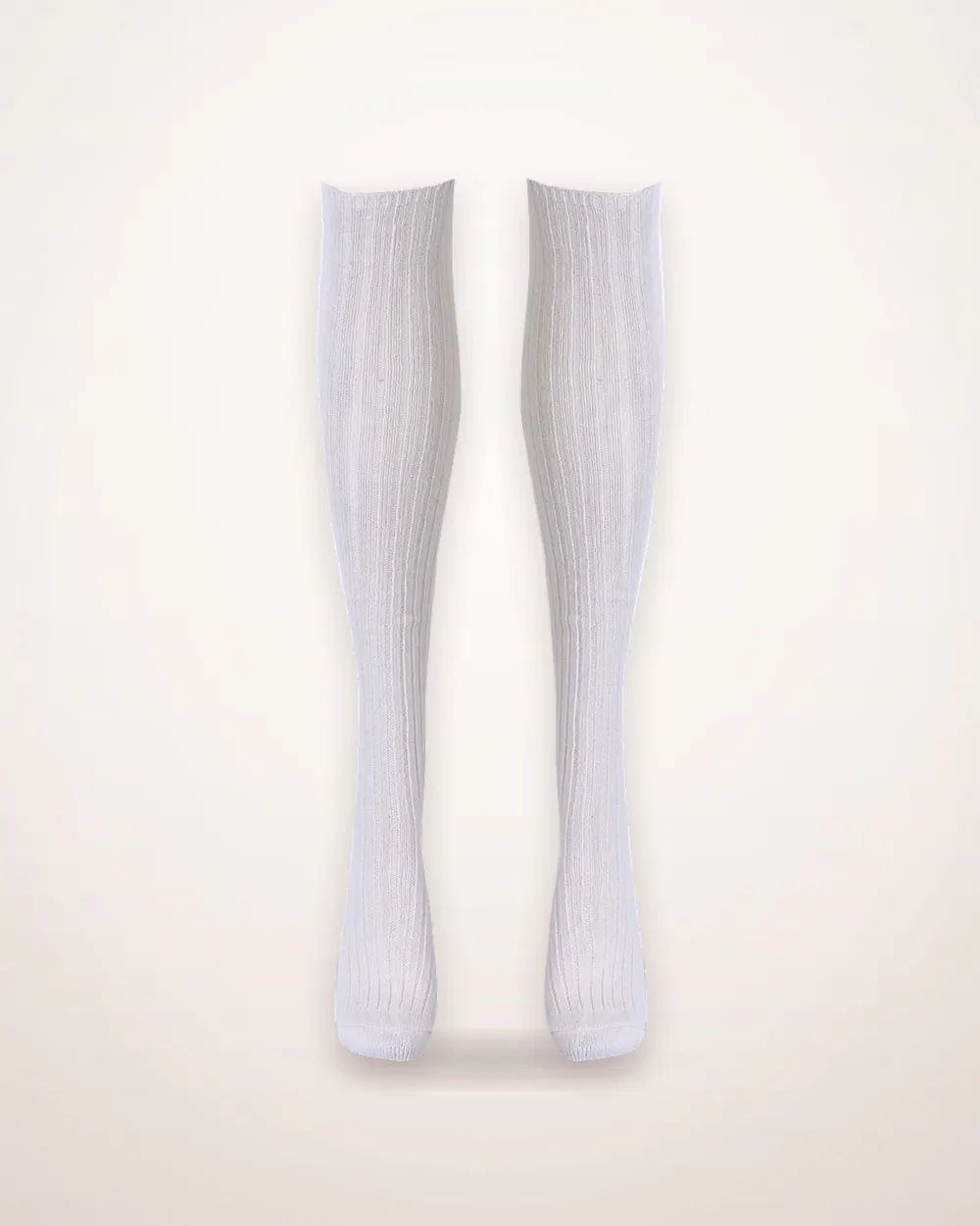 Over-the-Knee Letter Knit Tube Socks