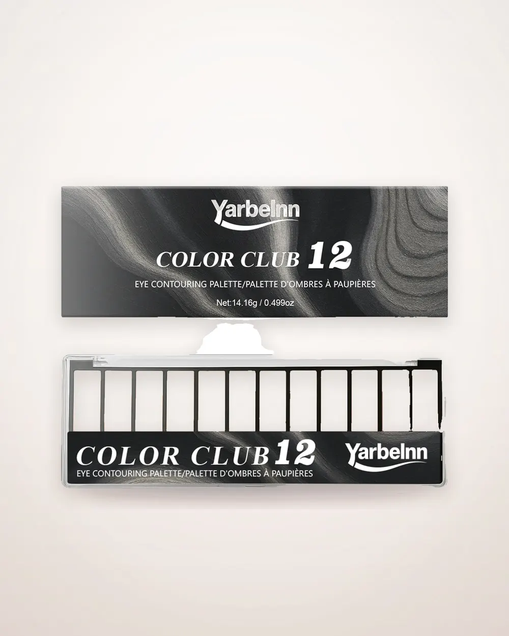 12-Shade Smoky Earth Eyeshadow Palette