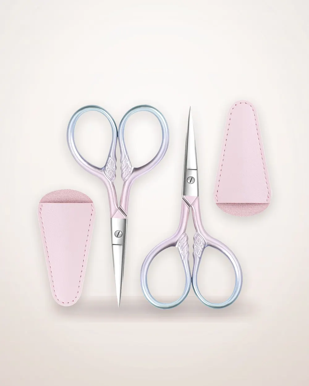 Fine-Tip Stainless Steel Brow Scissors
