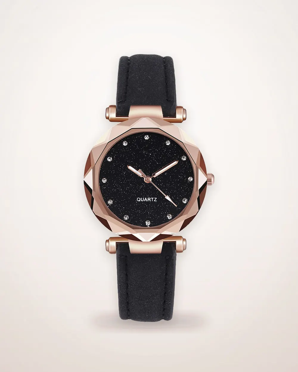 Starry Dial Round Watch