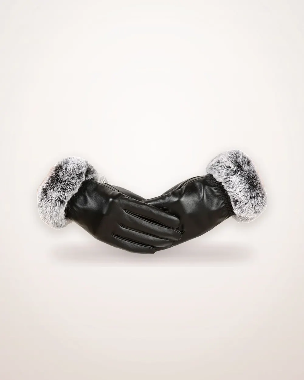Velvet-Lined Touch Screen Gloves