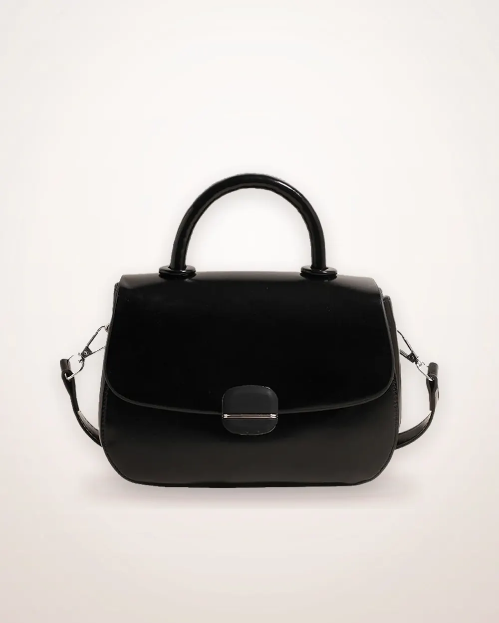 Double-Layer PU Crossbody Bag