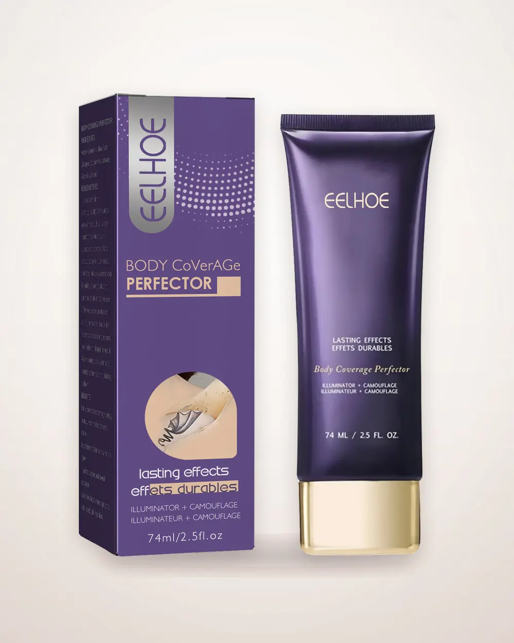 Full Coverage Tattoo and Scar Concealer Cream