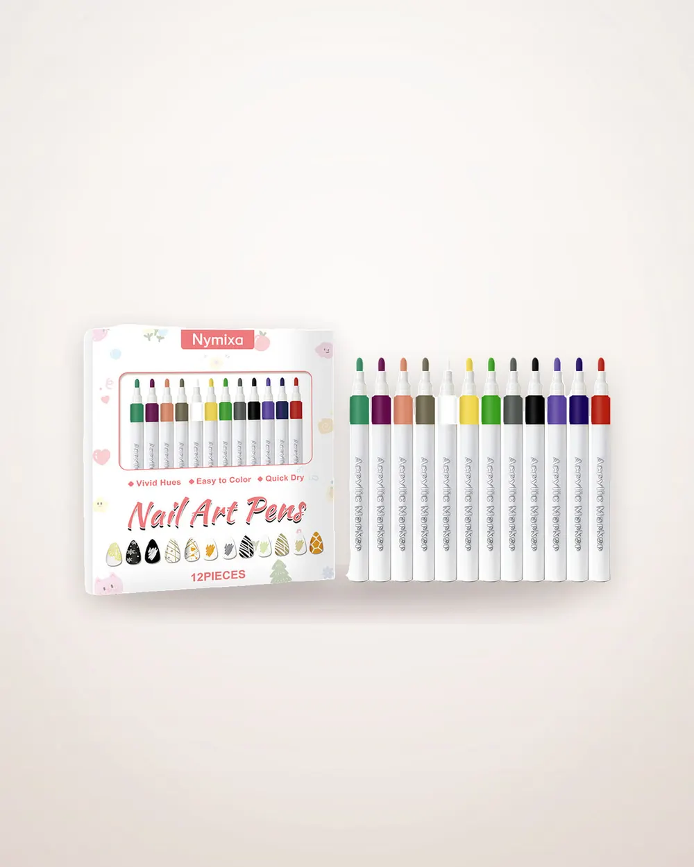 Nail Art Drawing Pen Set