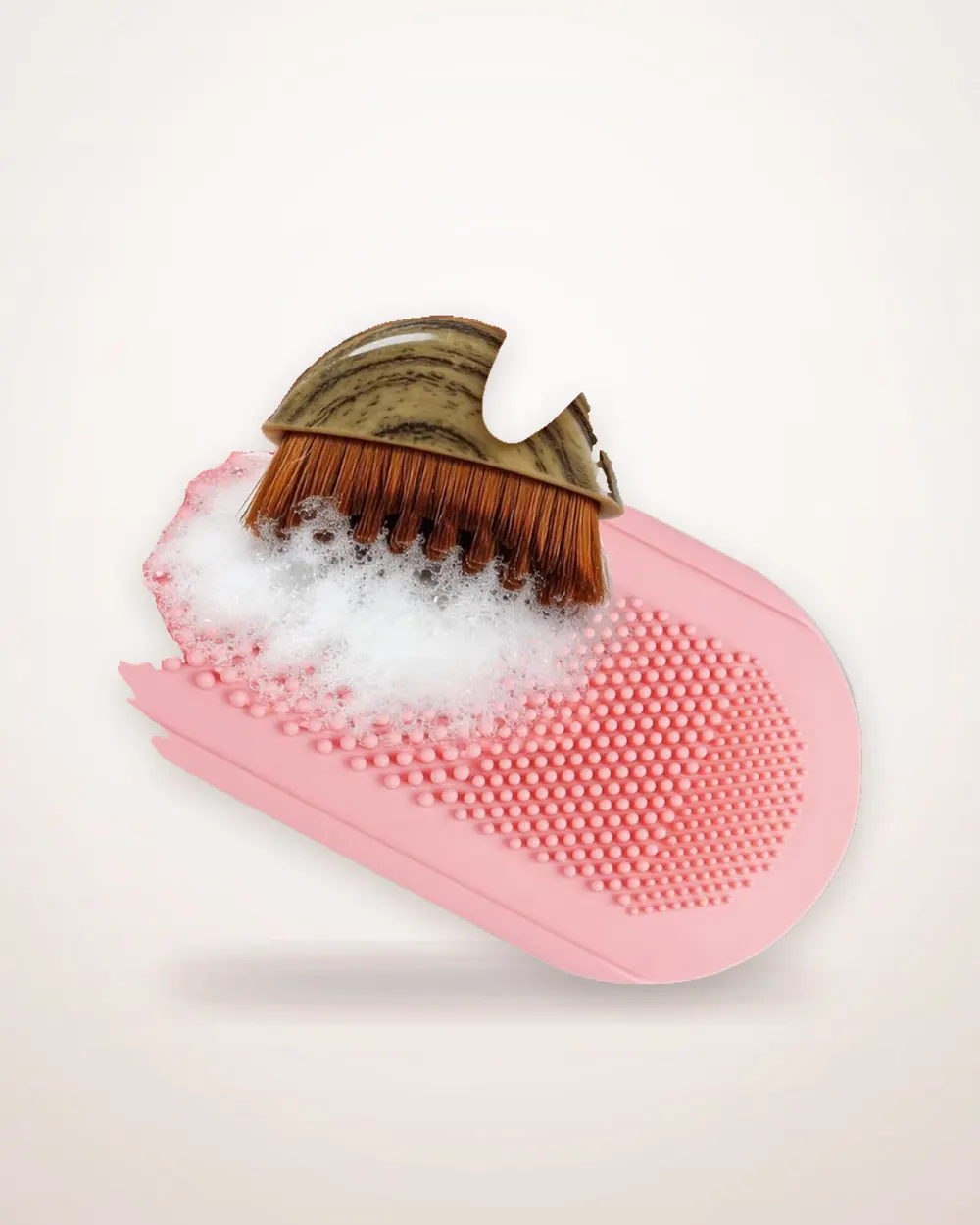 Foldable Silicone Brush Cleaning Mat
