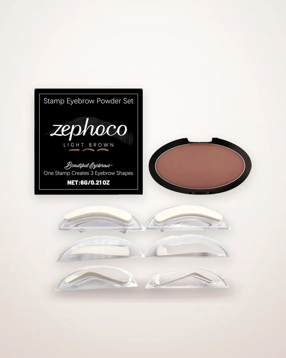 Waterproof Eyebrow Powder Seal Set