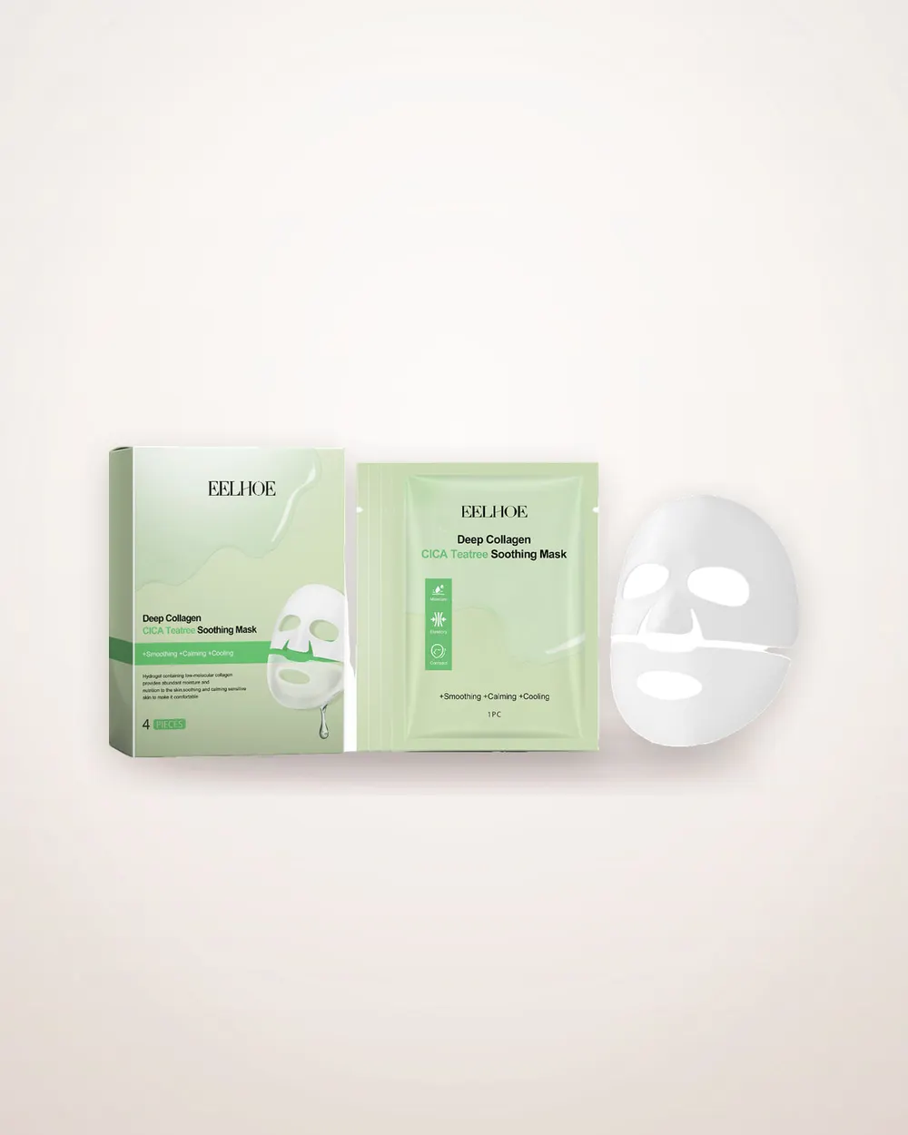 Collagen Tea Tree Hydrating Face Mask Set