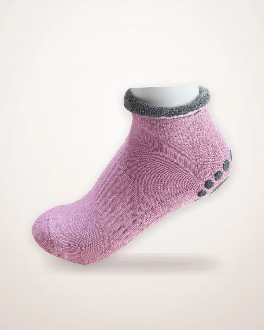 Cotton Yoga Socks with Silicone Grip