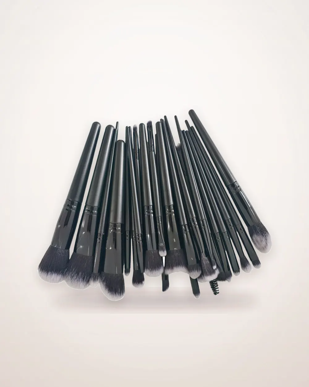 25-Piece Vegan Synthetic Makeup Brush Set
