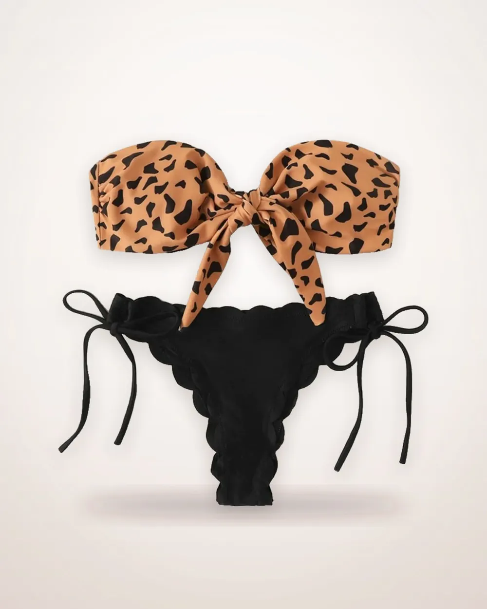 Split Two-Piece Bikini Set