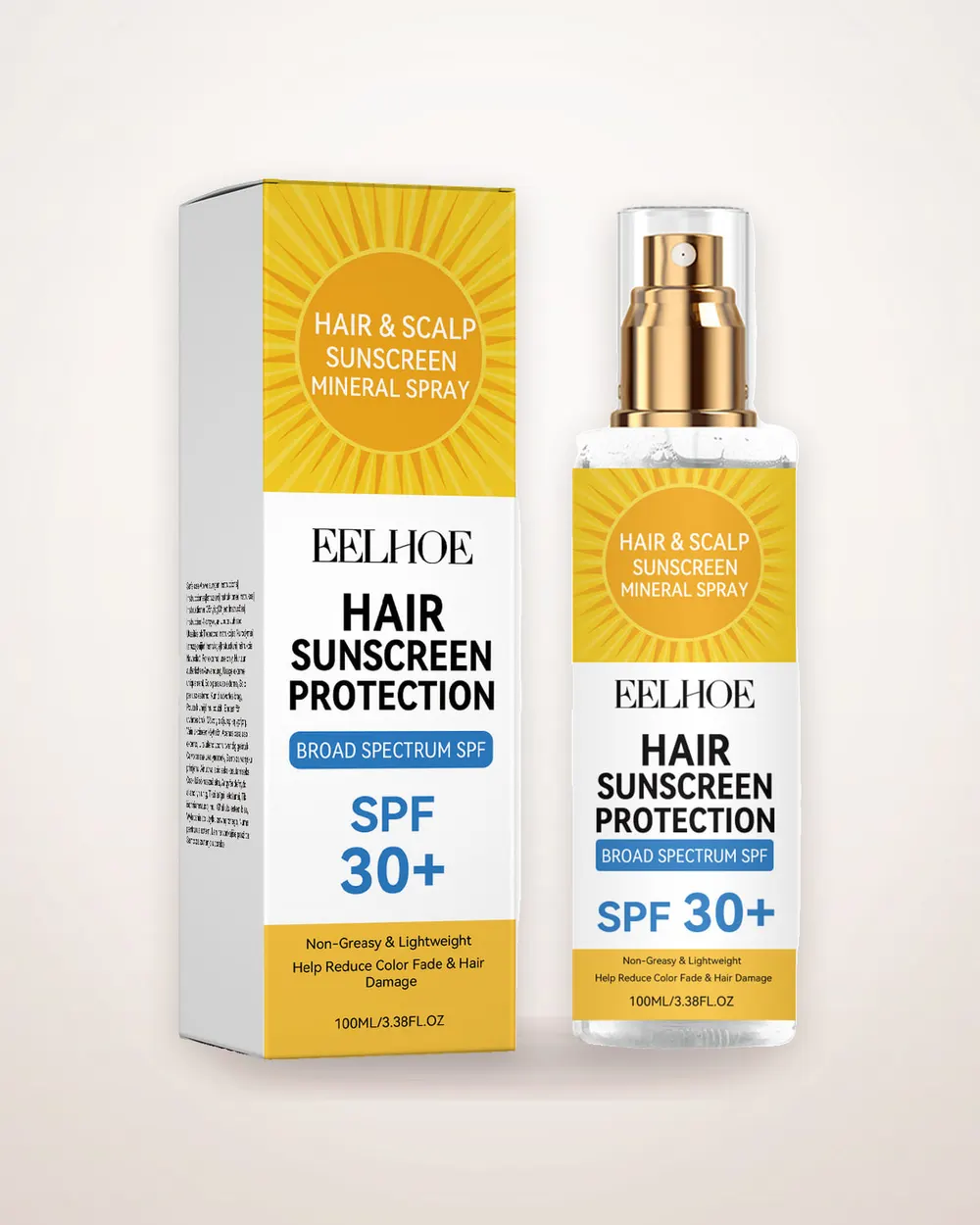 Lightweight Scalp Sunscreen Spray