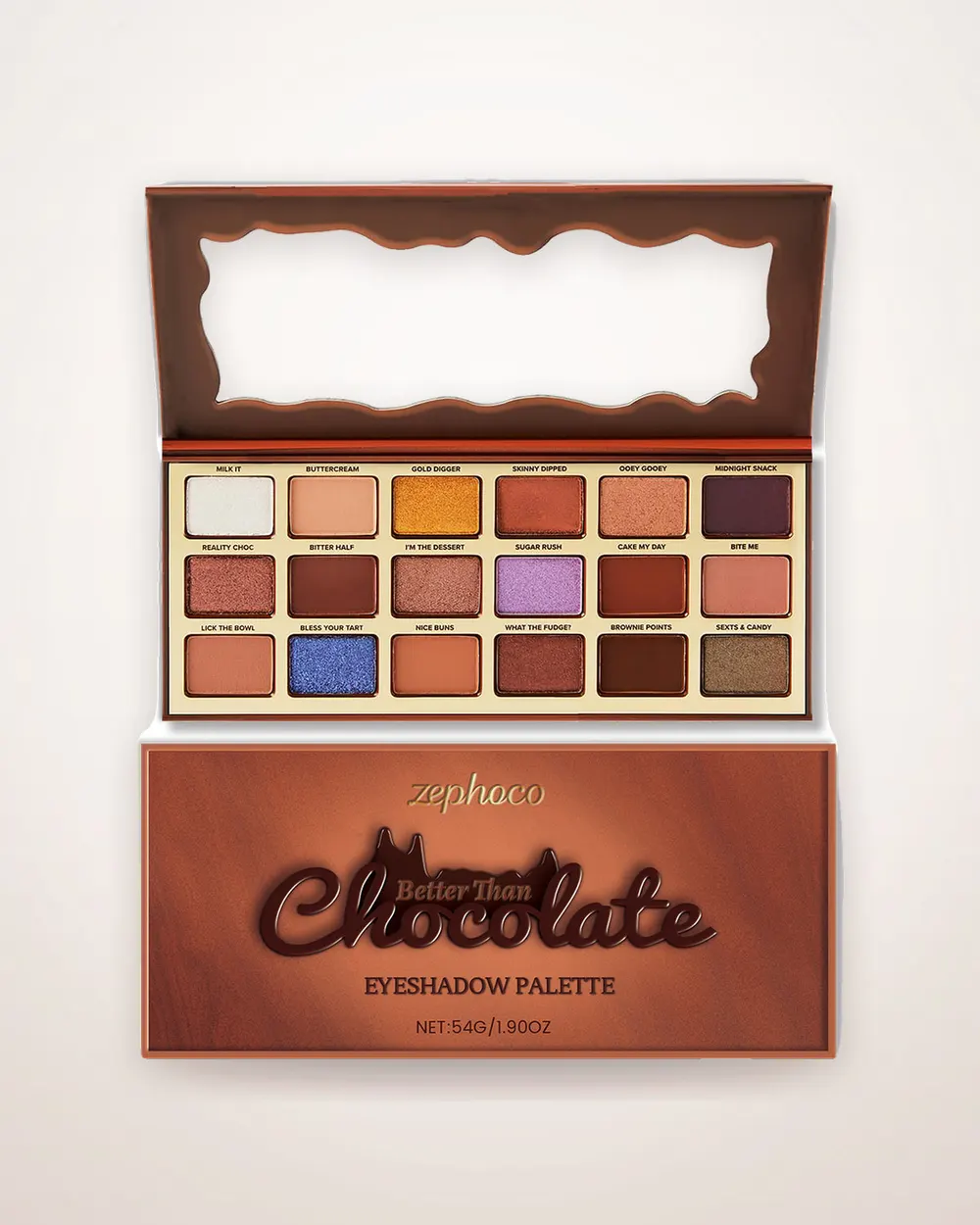 Chocolate-Style Eyeshadow Palette
