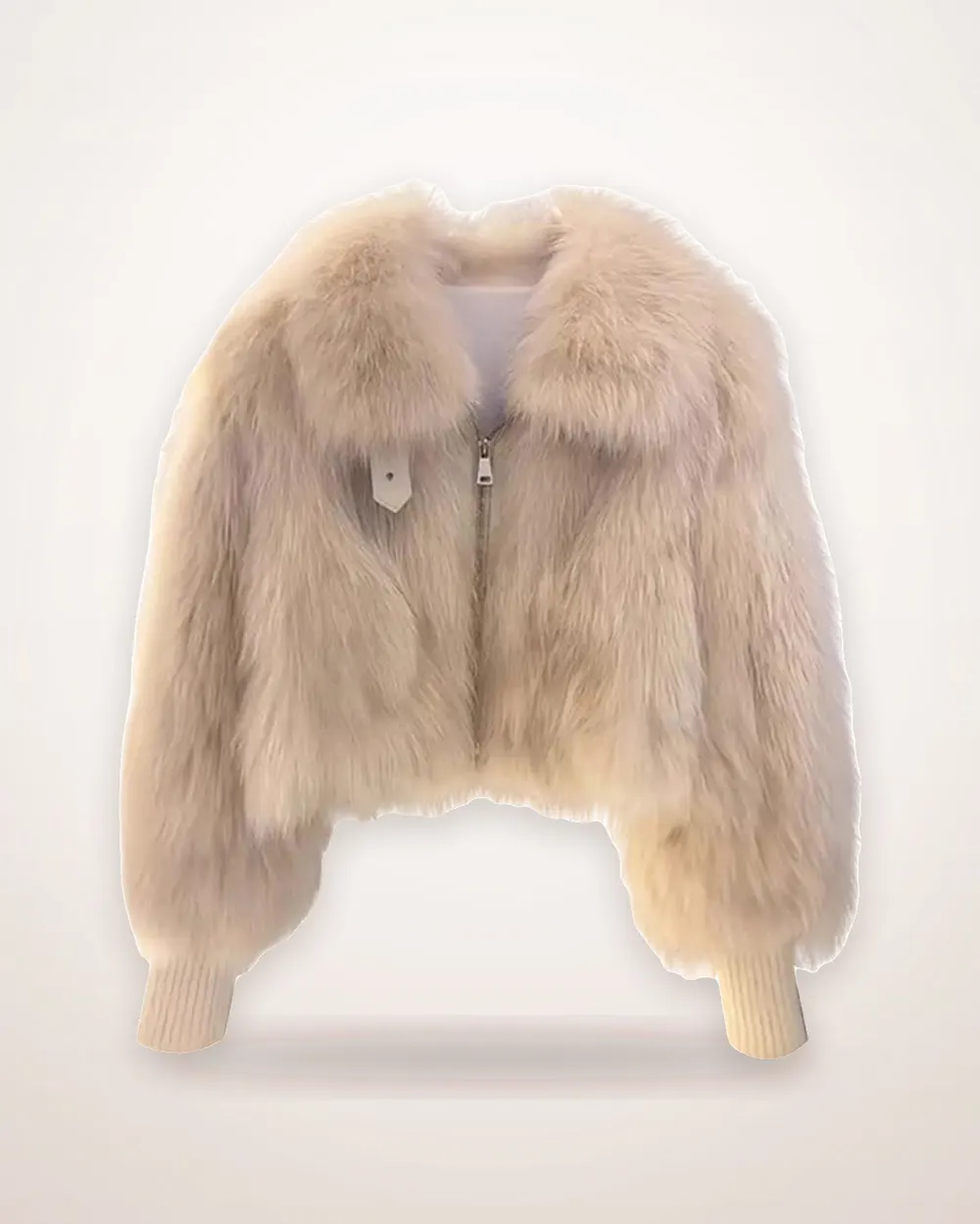 Fluffy Faux Fox Fur Short Coat