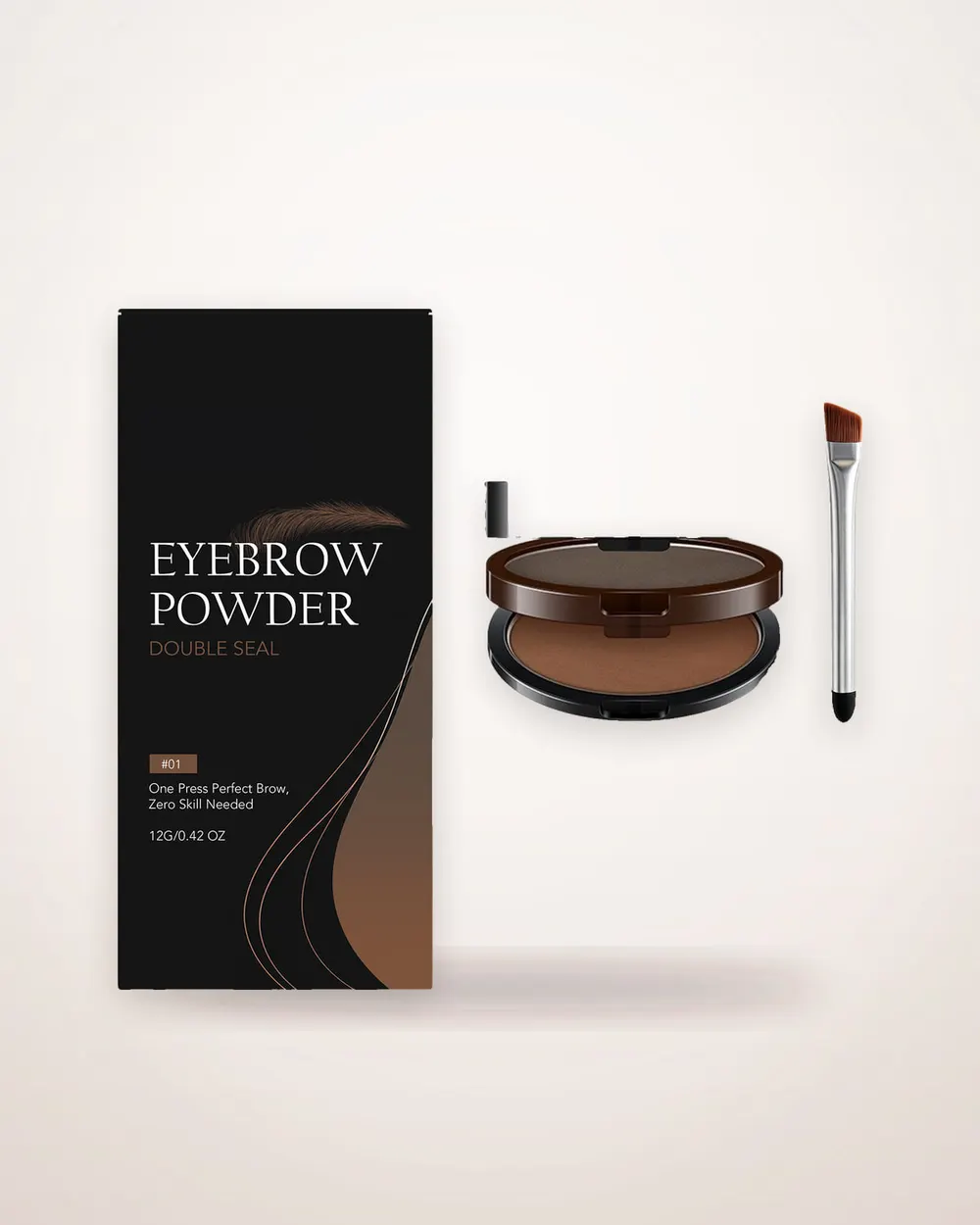Waterproof Brow Powder Set with Seals