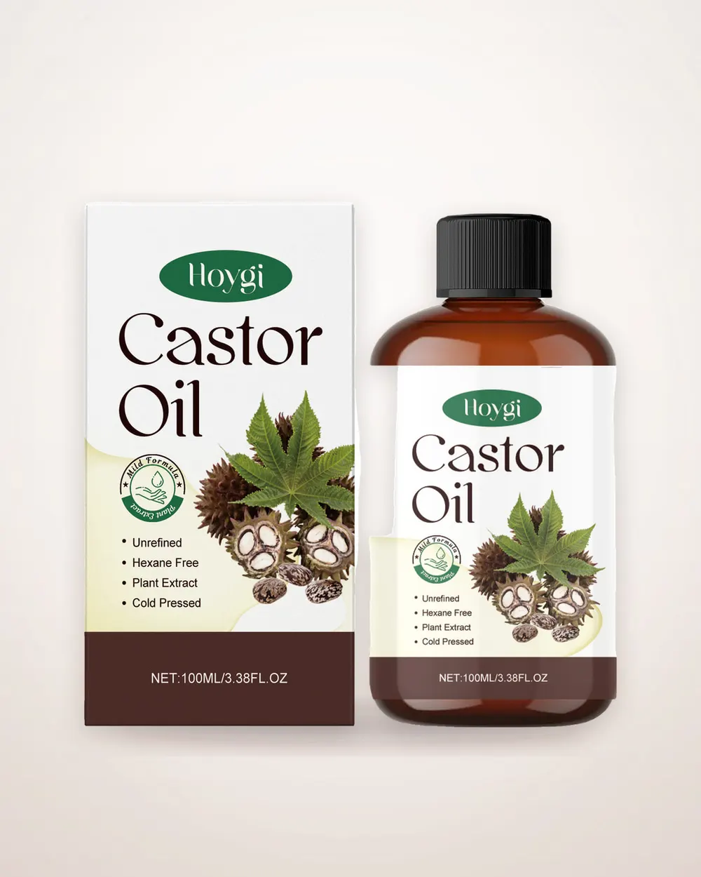 Pure Cold Pressed Castor Oil