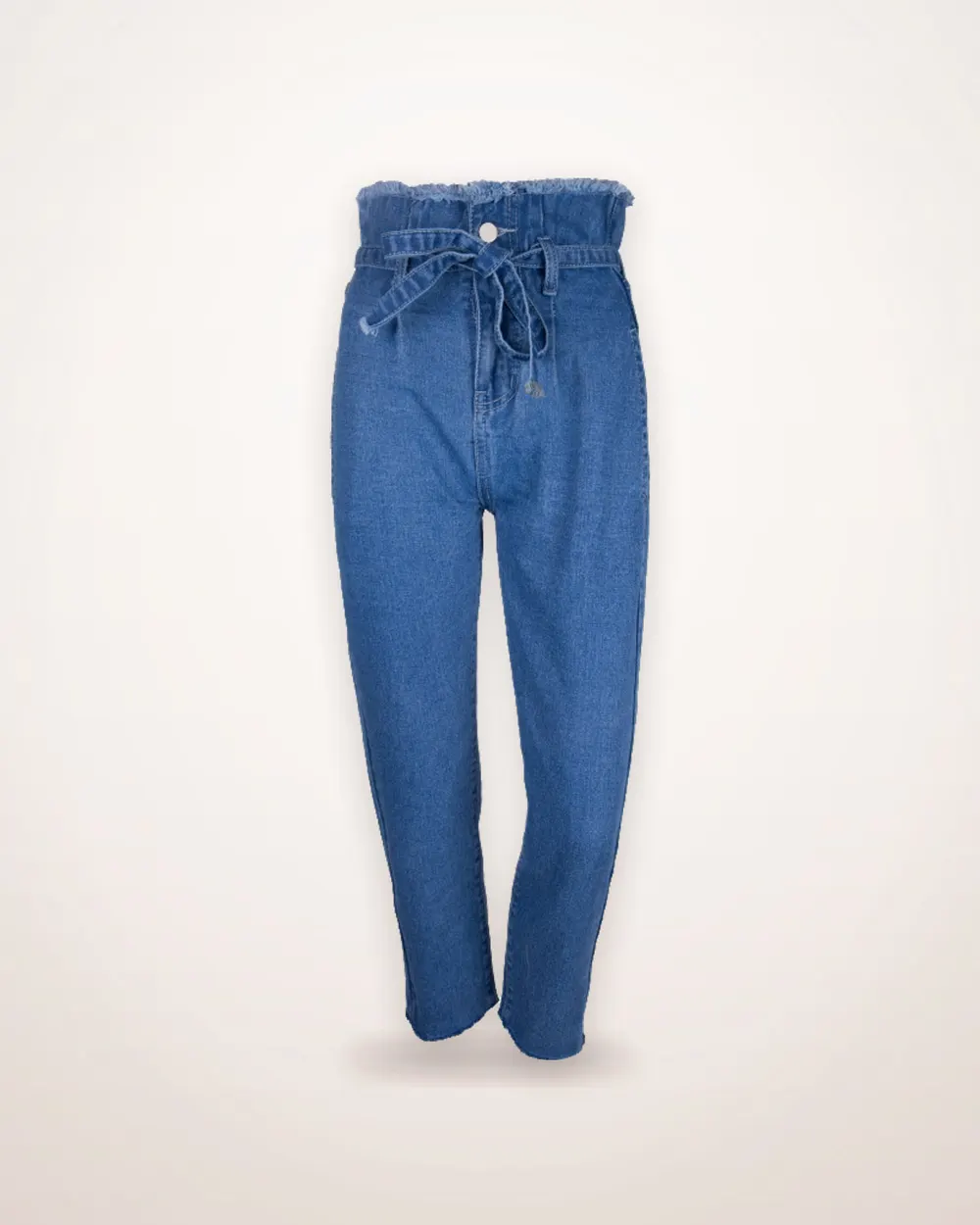 Vintage Tassel High-Waist Jeans