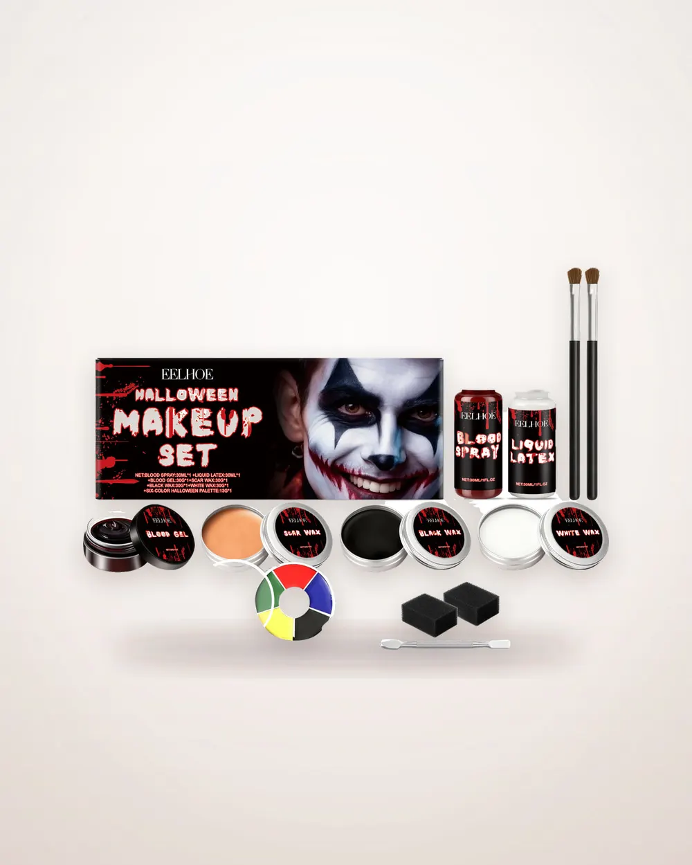 Halloween Special Effects Face Paint Kit