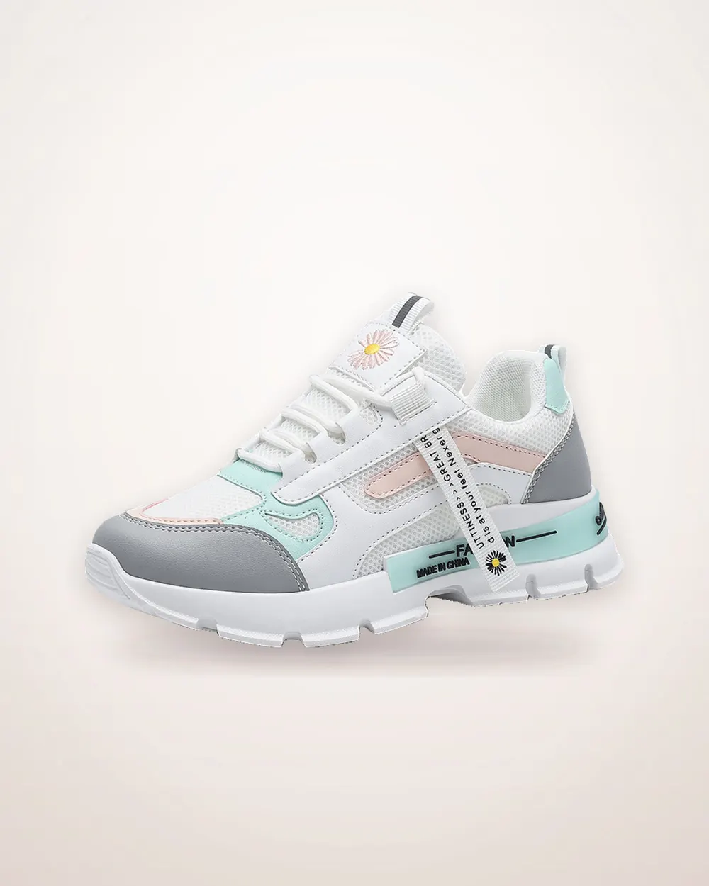 Color-Block Chunky Sneakers