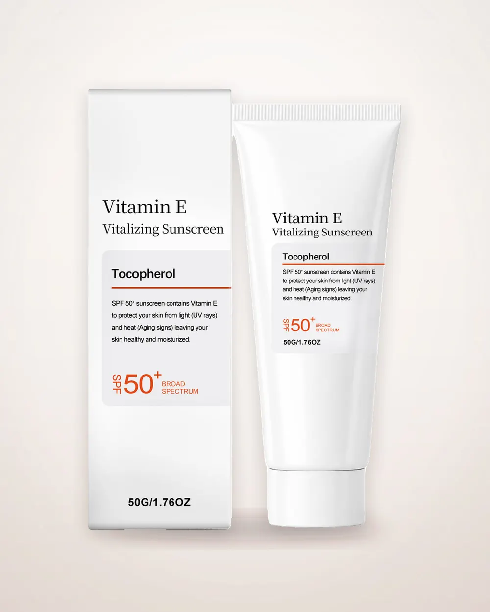 Zinc Oxide Sunscreen Cream