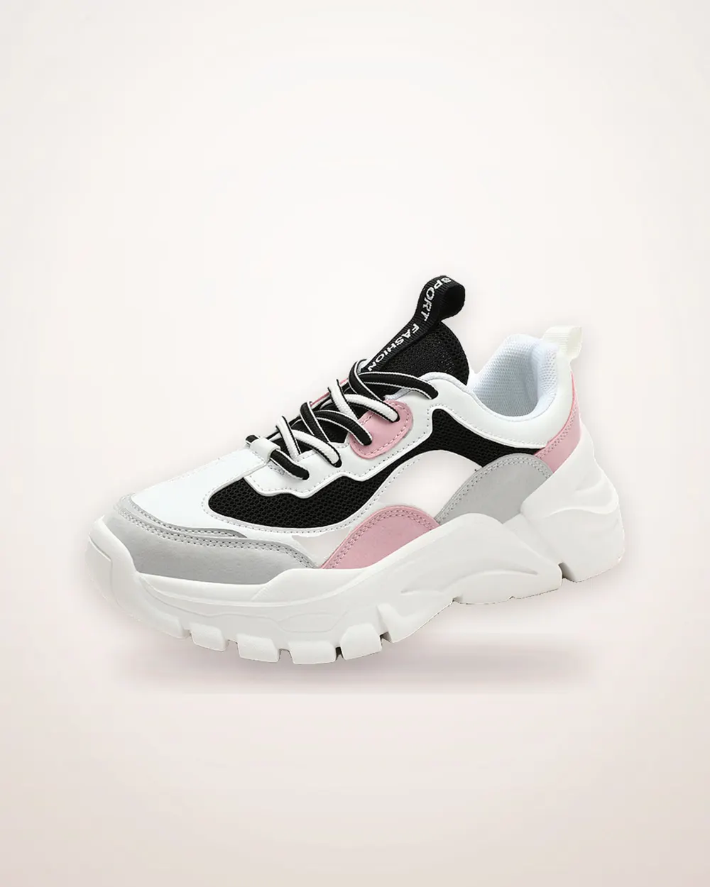 Chunky Lace-Up Dad Sneakers