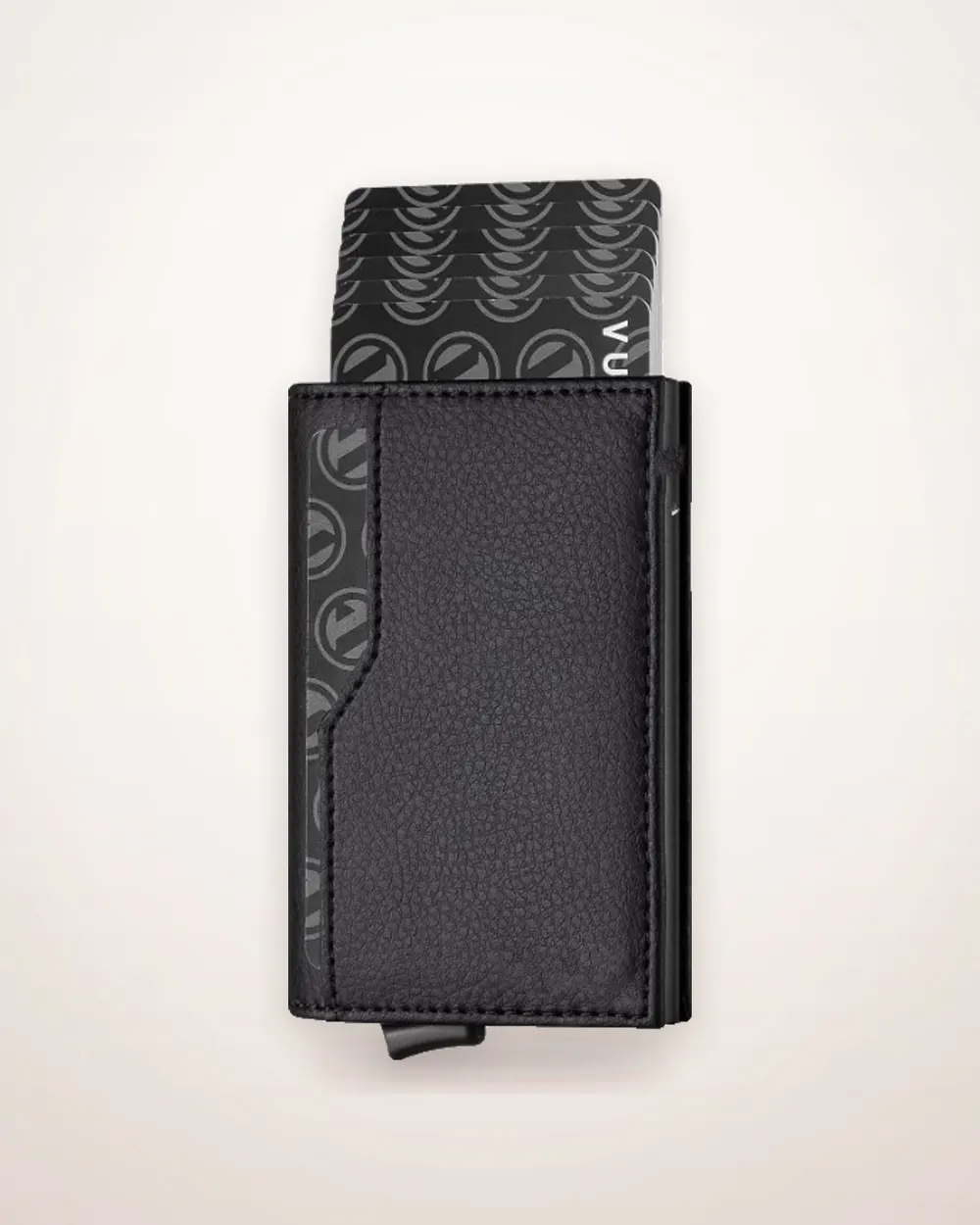 Leather Card Case with Double ID Window