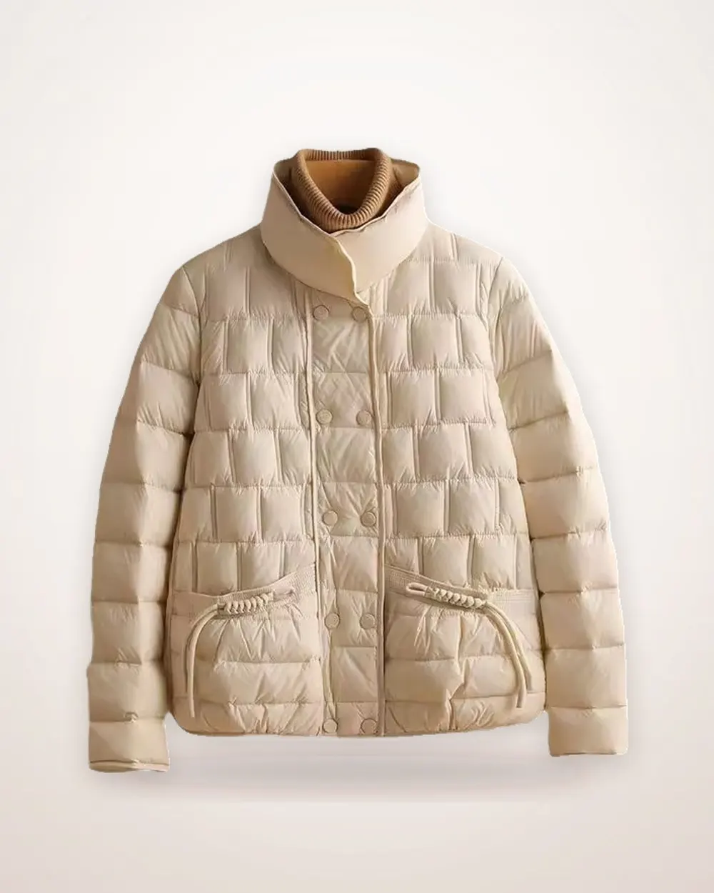 Short Lightweight Duck Down Jacket