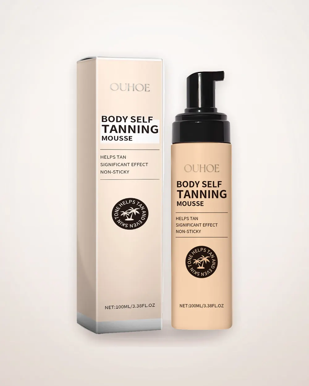 Dark Tan Moisturizing Body Mousse