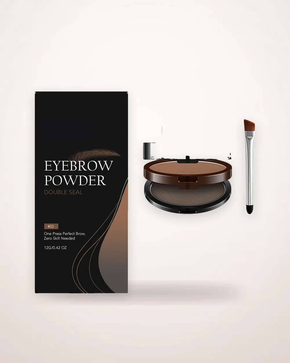 Waterproof Eyebrow Powder Stamp Set