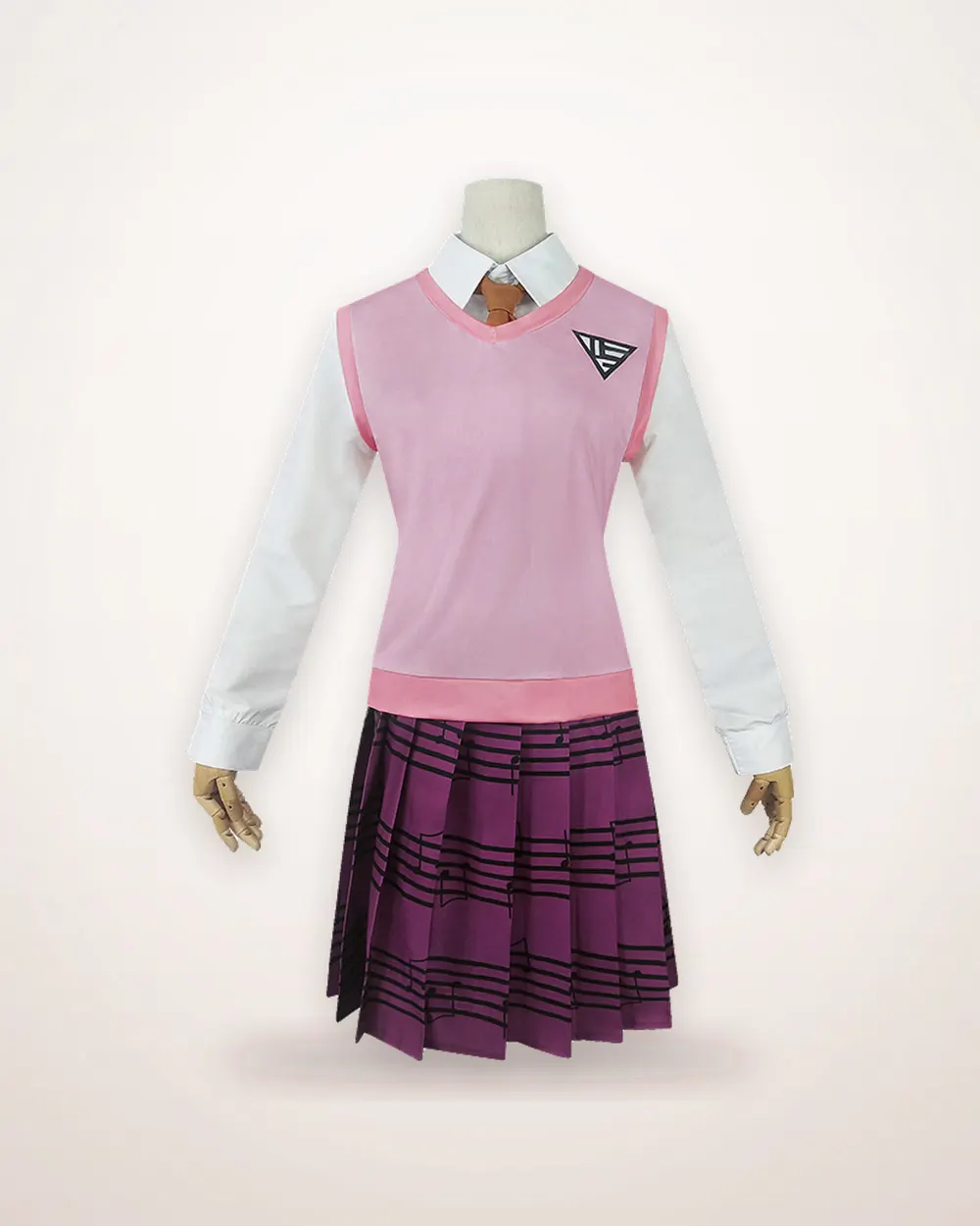 Pleated Look Cosplay Uniform Set