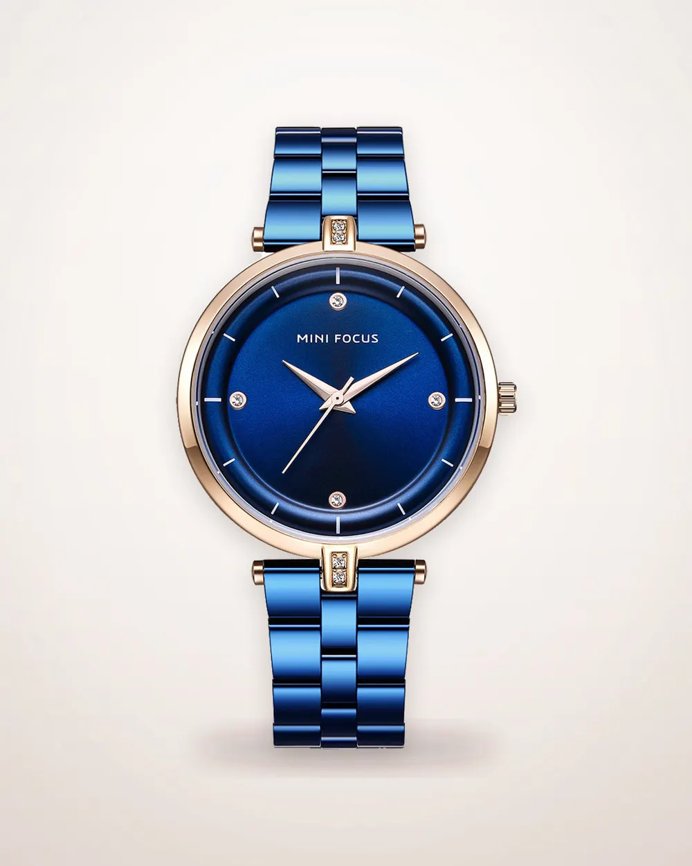 Slim Stainless Steel Quartz Watch