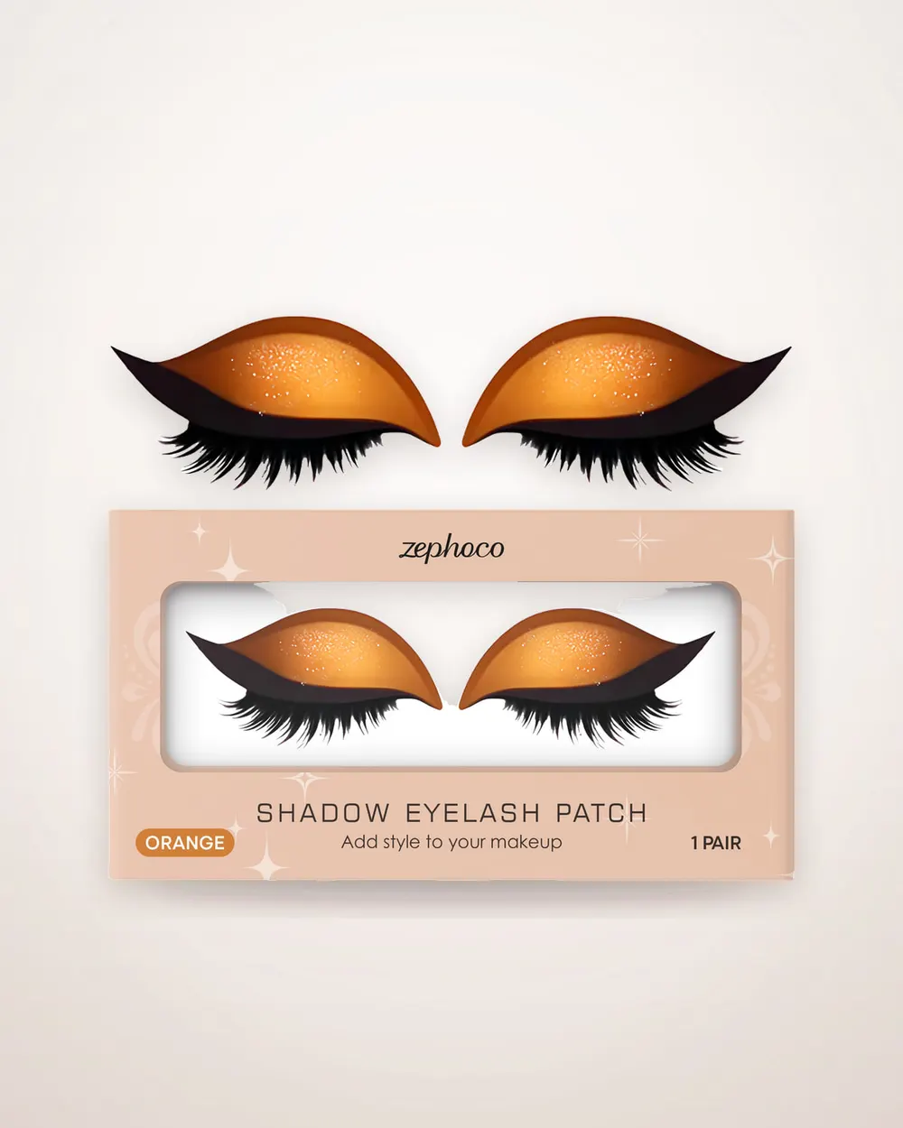 Reusable Eyeshadow and Lash Sticker
