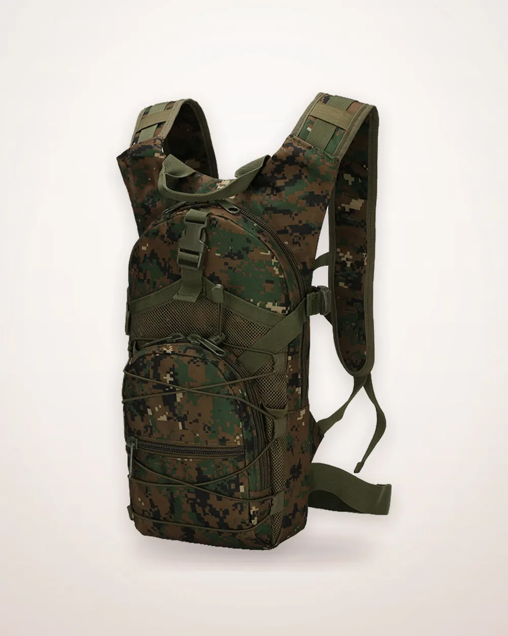 Camouflage Oxford Cloth Backpack