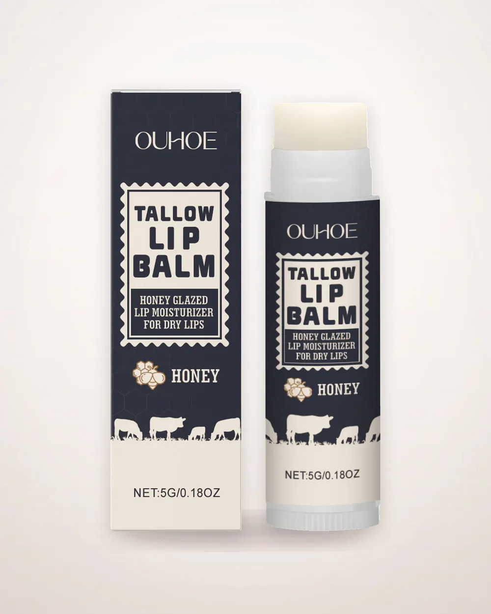 White Beeswax Nourishing Lip Balm